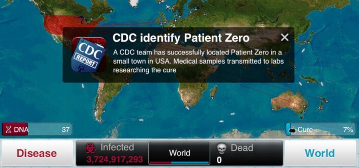 Plague Inc. Parasite - Start somewhere hot