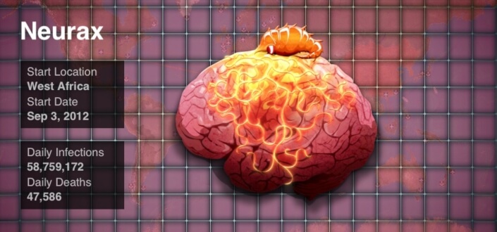What is plague inc neurax worm
