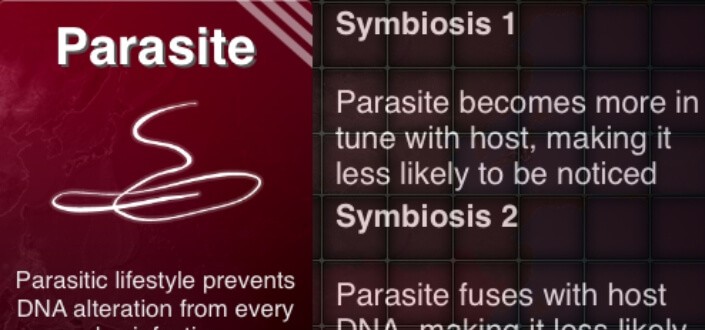 Plague Inc. Parasite - symbiosis