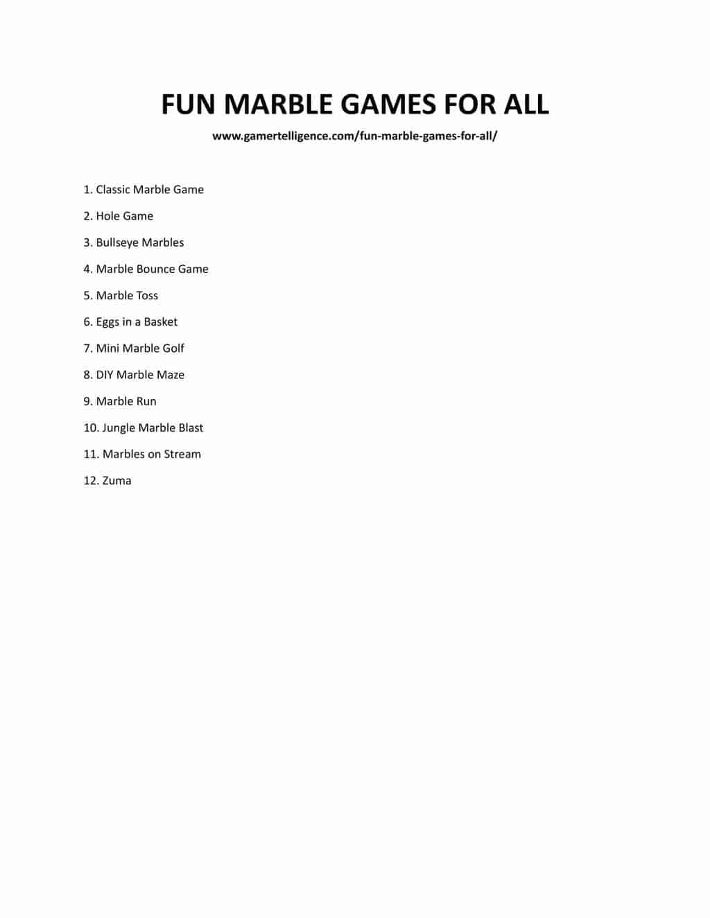 Downloadable list