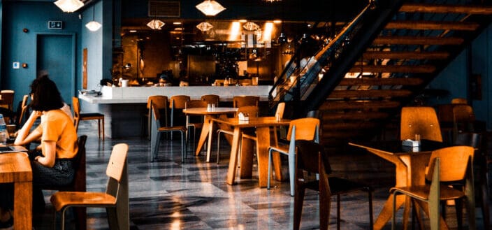 A cozy restaurant