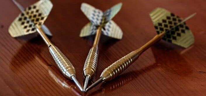 Three Stripes Darts Pins