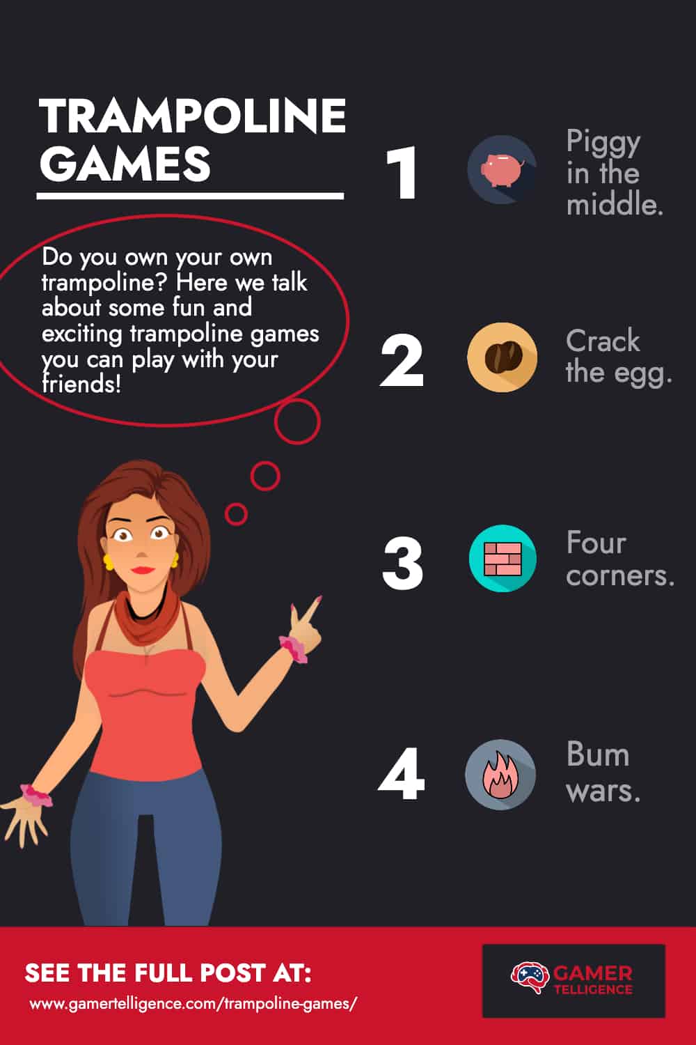 TRAMPOLINE GAMES - Infographic