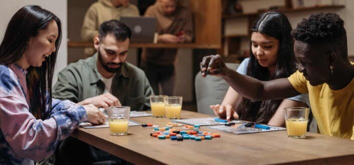 People Playing Board Games